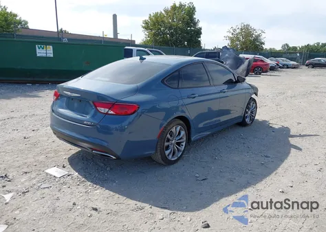 2015 Chrysler 200 S from USA, damaged, VIN 1C3CCCBGXFN631922